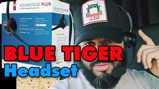 Blue Tiger Advantage Plus Bluetooth Headset. Trucking Headset