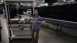 Bemis 1023 Case Sealer/Taper & Keyence MKU6000 Ink Jet Coder Demonstration
