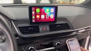 CarPlay/Android Auto на штатный экран Audi Q5