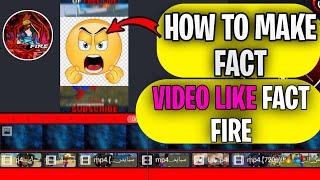 How To Make Gaming Fact Video Like Fact Fire | Fact Video In Kine Master