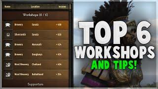 Bannerlord TOP SIX Workshops Revealed + Tips (2022)