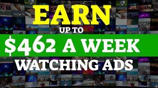 VidiLOOK | Earn Up To $462 A WEEK Watching Ads For Just Minutes A Day