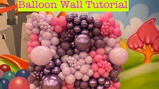 Princess Theme Balloon Wall Tutorial  | How to Transport | DIY