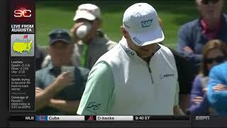 Ernie Els 6 Putt on First Hole At 2016 Masters HD