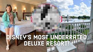 I Spent a Night at Disney World's BEST Kept Secret! | Disney Yacht Club Resort Room Tour