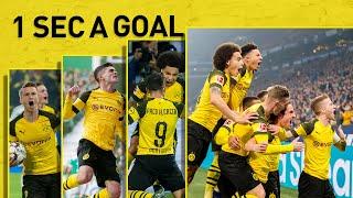 ALL 101 Goals of Borussia Dortmund 2018/19 | 1 Second A Goal