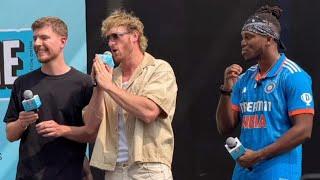 KSI, MrBeast and Logan Paul In India 