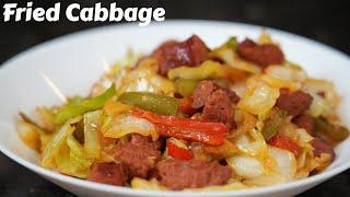 How To Make The Most Delicious Fried Cabbage Ever (Southern Fried Cabbage Recipe)