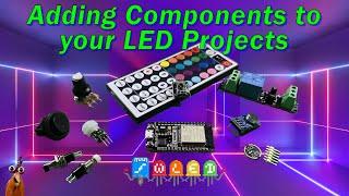 Level Up Your WLED Projects: A Guide to adding Components (no code!)