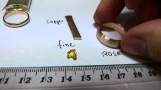 What is white gold? Pink? Yellow?