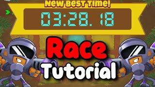 BTD6 Race Tutorial / guide |  Super Monkey And Pals