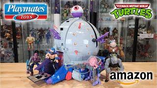 Playmates Toys 2024 TMNT Retro Technodrome Amazon Exclusive Review