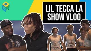 Lil Tecca LA Show VLOG 2022 w/ yvngxchris, BKTheRula, BabySantana & more