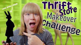 Thrift Store Makeover Challenge | Collab with @ChantelleArts