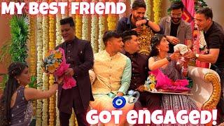 Meri bestie ki engagement ho gai | my school friend ring ceremony | ￼my best friend got engaged