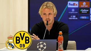 „Freue mich riesig auf morgen!“ | PK mit Brandt & Sahin | Real Madrid – BVB