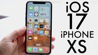 iOS 17 OFFICIAL On iPhone XS! (Review)