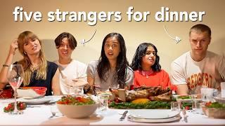 i invited five strangers for christmas dinner in london