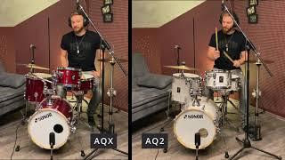 SONOR - AQX Jungle Set vs. SONOR AQ2 Safari Set Comparison