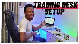 MY SIMPLE FOREX DAY TRADING DESK SETUP IN 2020