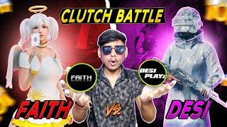 Faith PlayzZz VS Desi Playz 1v1 Clutch Battle | BGMI 1v1 TDM | Lion X Gaming