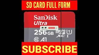 Sd Card ka Full Form #shorts #factsinhindi #factg