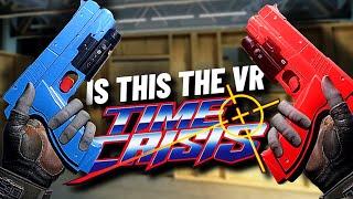 This NEW VR Game is TIME CRISIS in VR! // New VR Light-Gun Game (Quest 3 PCVR)