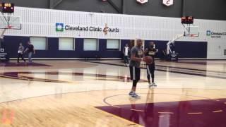 12-3-15 Kyrie Irving Practice