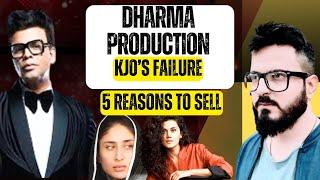 Karan Johar's Bad Days Are Here | 5 Reasons For Dharma Production Sale | @StyleRug