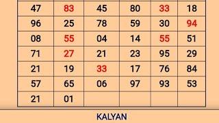 KALYAN MATKA TRICK TODAY 0503/2025