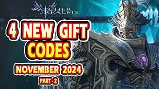 Watcher of Realms 4 New Redeem Codes | Watcher of Realms  4 New Gift Codes November 2024 (Part-2)