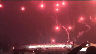 Amazing Pyro Action - Fenerbahce vs. BATE Borisov - 21.02.2013 - Europa League - Ultras Pyroshow