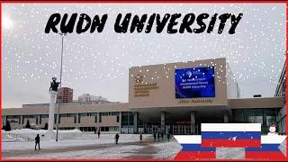 Tour Pelo Campus Universitario Na Rússia-Moscow [ Российский университет дружбы народов] Rudn Рудн