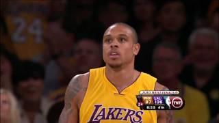 (Playoffs 2010) Shannon Brown Slam Attempt on Jason Richardson