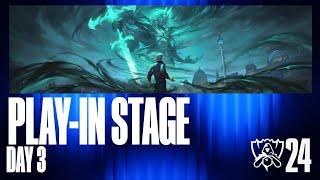 MDK vs. PSG - Game 1 | Play In Stage Day 3 | 2024 Worlds | MAD Lions KOI vs PSG Talon