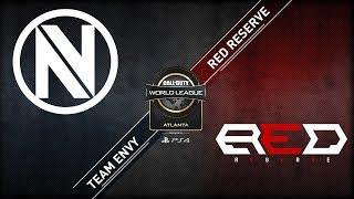 Red Reserve vs Team EnVyUs | CWL Atlanta Open 2018 | Alpha Stream | Day 1