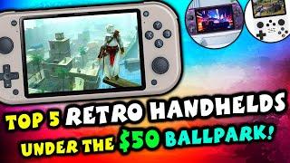 Top 5 Retro Handhelds Under The $50 Ballpark: Classic Games on a Budget