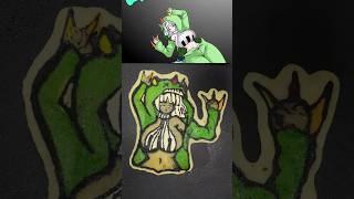 PIANOSAURUS ANIME PANCAKE ART CHALLENGE #파피플레이타임챕터4