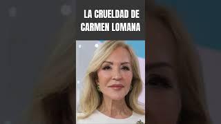  ¡Momento INÉDITO en TV! Carmen Lomana sobre Julián Muñoz: "Le queda un telediario"  