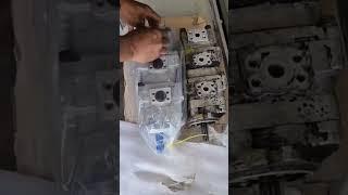 Komatsu PC38uu-1 Main Gear Pump replacement #automobile #machine #repair #diy #excavator #shorts
