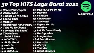 30 Top Hits Lagu Barat 2021   Spotify Playlist Viral Tiktok