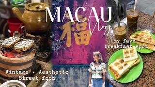 MACAU: Vintage and hidden spots! Local cafes - Street Food - Did u know these places?