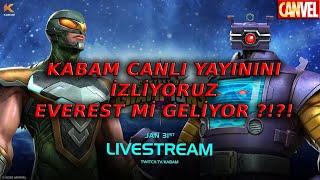  KABAMIN CANLI YAYININI İZLİYORUZ, EVEREST İÇERİĞİYLE BERABER İLK 7*R4'LER GELİYOR MU ?? - MCOC