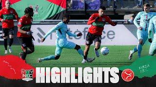 N.E.C. laat langszij tegen Almere City FC | Highlights #NECALM