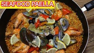 How to Cook Seafood Paella (Pinoy-Style) | Pinoy Easy Recipes