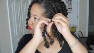 Hair Style for Transitioning to Natural Hair