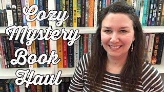 Huge Cozy Mystery Book Haul ‍️