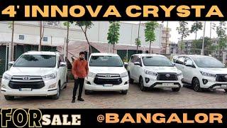 4' INNOVA CRYSTA FOR SALE IN BANGALORE 