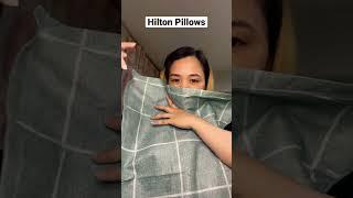 Hilton Pillows (2pcs plus 2 pillowcase for Only 485 pesos or 8.98 USD ) in China GOOD BUY️