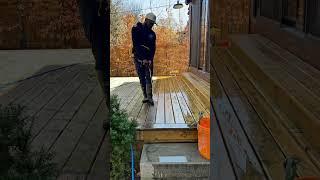 Soft washing with X-Jet| Silverlight Windows And Eaves Cleaning Toronto #superclean #powerwash